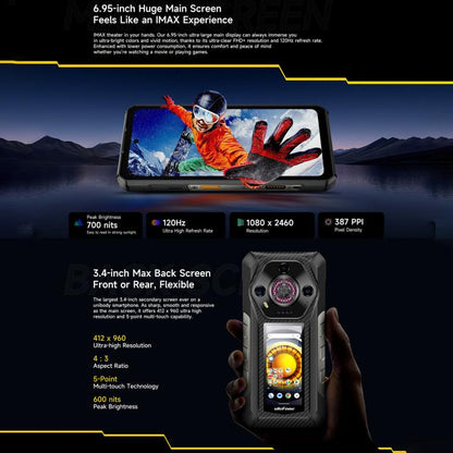 Ulefone Armor 21 Smartphone 8GB+256GB Helio G99 Plus by Ulefone