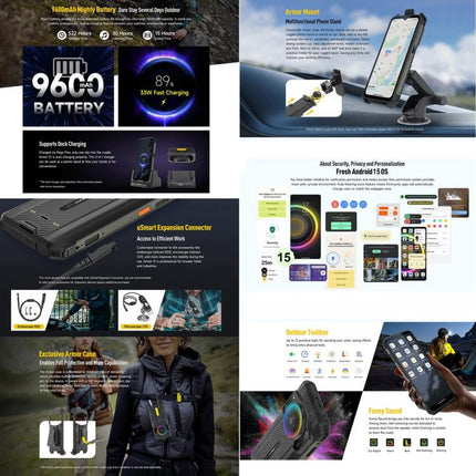 Ulefone Armor 21 Smartphone 8GB+256GB Helio G99 Plus