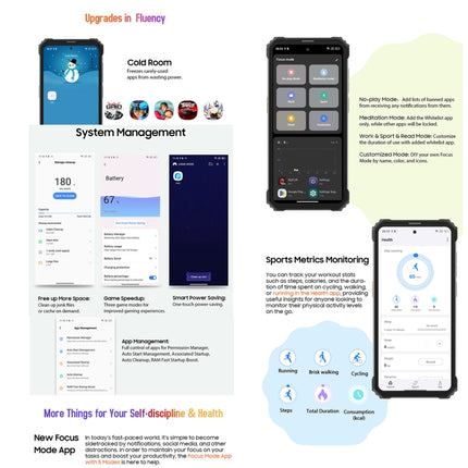 Ulefone Armor 9 Smartphone 8GB+256GB 4G IP68 IP69K Resistencia A Golpes