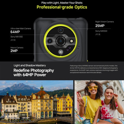 Ulefone Armor X31 Pro 5G Teléfono Resistente 8GB+256GB