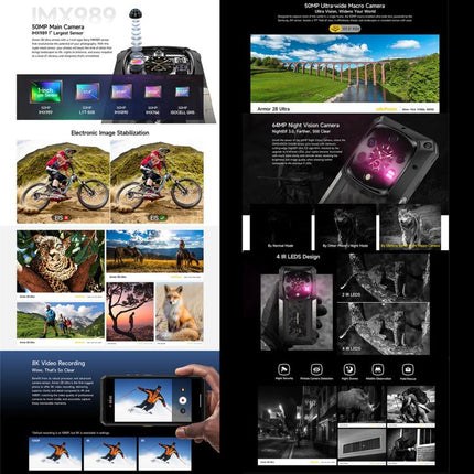 Ulefone Armor 28 UltraThermal Teléfono 16GB+1TB 5G Batería by Ulefone