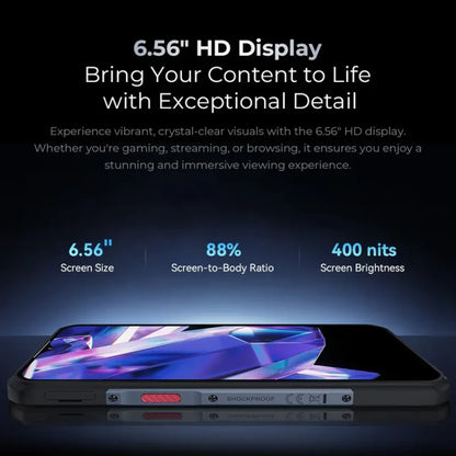 Oukitel WP35 S Teléfono Robusto 6GB+256GB 11000mAh 4G by OUKITEL