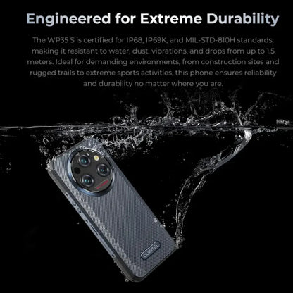 Oukitel WP35 S Teléfono Robusto 6GB+256GB 11000mAh 4G by OUKITEL