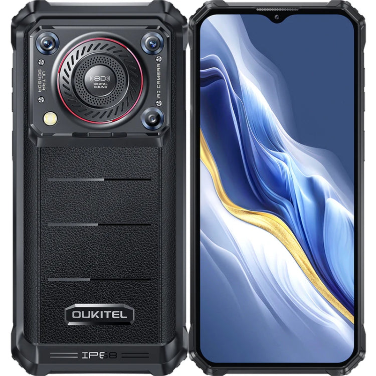 Oukitel WP36 Pro, 6GB+256GB, Smartphone Resistente, 10600mAh, IP68/IP69K, 4G, MediaTek Octa Core