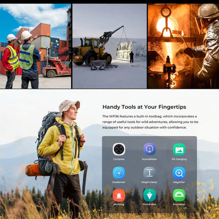 Oukitel WP36 Pro Smartphone 6GB+256GB Bateria 10600mAh 4G by OUKITEL
