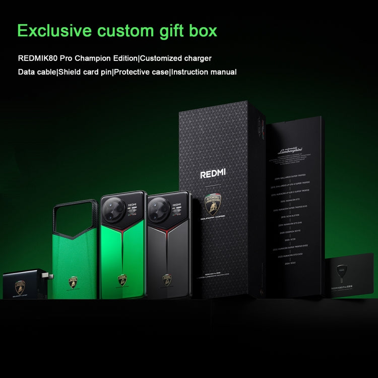 Xiaomi Redmi K80 Pro Champion, 16GB+1TB, Snapdragon 8 Elite, 5G