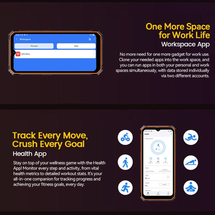 Blackview BV6200 Plus Teléfono Inteligente 8GB+256GB IP68