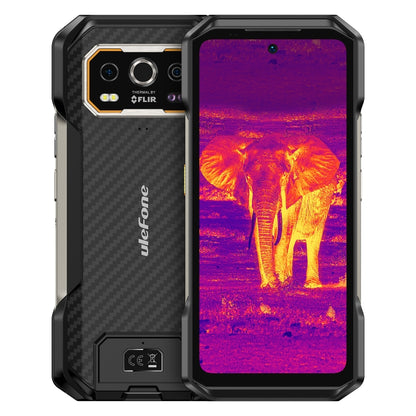Ulefone Armor 27T, Teléfono Resistente 12GB+256GB, Cámara Térmica, Batería 10600mAh, 4G, Android 14