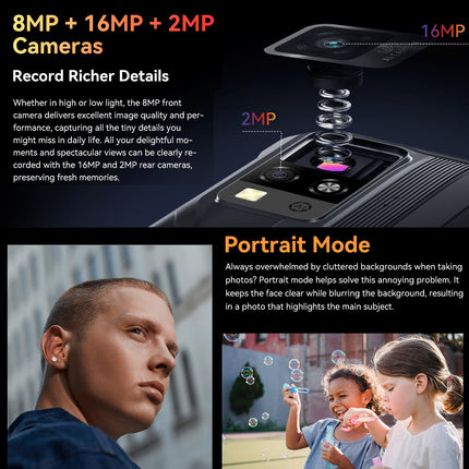 Blackview BV4800 Pro 4GB 128GB IP68 6.56 pulgadas Android 14
