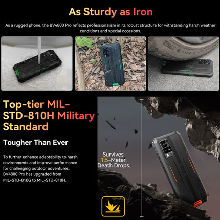 Blatskviev BV4800 Pro Teléfono Resistente 4GB+128GB