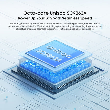 Blackview WAVE 8C Tableta 2GB+64GB 6.56 Pulgadas Android 14 GO 4G OTG