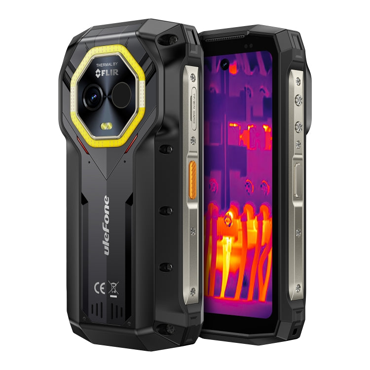 Ulefone Armor Mini 20T Pro, Teléfono Resistente 8 GB + 256 GB, Imagen Térmica, 5G, Android 14, IP68/IP69K