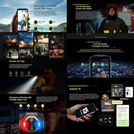 Ulefone Armor Mini 20TPro Teléfono 8GB+256GB ImagenTermica5G