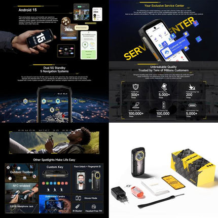 Ulefone Armor Mini 20 Pro Teléfono Inteligente 8GB+256GB 5G