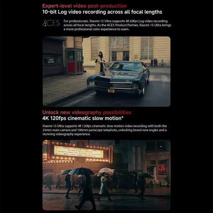 Xiaomi Xiaomi 15 Ultra Global Smartphone 16GB+512GB 200MP Cámara 5G