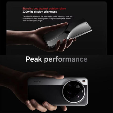 Xiaomi Xiaomi 15 Ultra Global Smartphone 16GB+512GB 200MP Cámara 5G