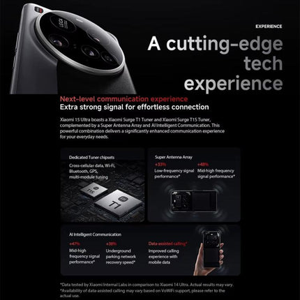 Xiaomi Xiaomi 15 Ultra Global Smartphone 16GB+512GB 200MP Cámara 5G