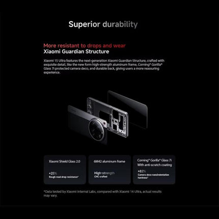 Xiaomi Xiaomi 15 Ultra Global Smartphone 16GB+512GB 200MP Cámara 5G