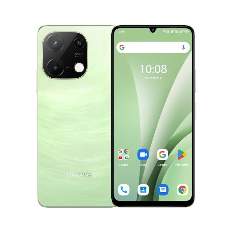 UMIDIGI G9C, 6GB+128GB, 50MP Cámara, 5000mAh, 4G, Rojo