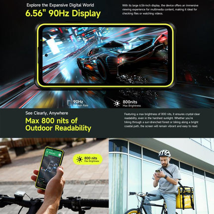 Ulefone Armor X31 Smartphone 6GB+128GB Visión Nocturna 4G