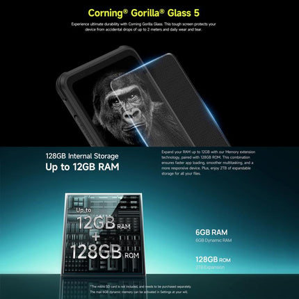 Ulefone Armor X31 Smartphone 6GB+128GB Visión Nocturna 4G