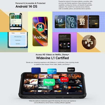 Ulefone Armor X31 Smartphone 6GB+128GB Visión Nocturna 4G
