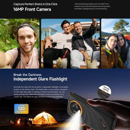 Ulefone Armor X31 Smartphone 6GB+128GB Visión Nocturna 4G