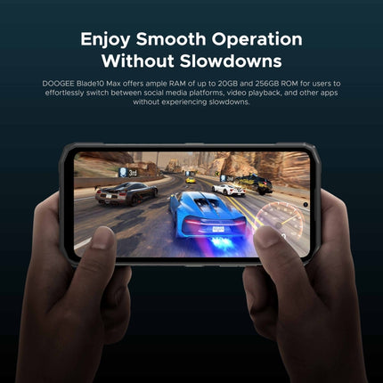 DOOGEE Blade 10 Max Smartphone Red 8GB+256GB 4G NFC Android 14