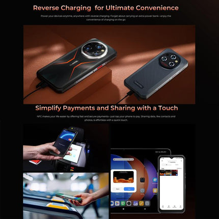 Oukitel WP55 Pro Teléfono Robusto 16GB+512GB Android15 5G