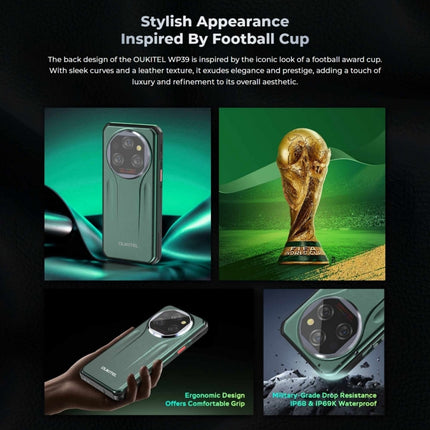 Oukitel WP39 5G Teléfono Robusto 6GB+256GB Visión Nocturna