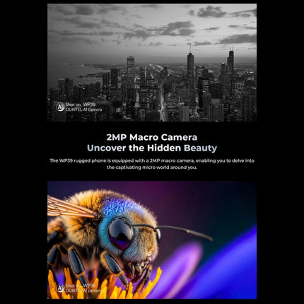 Oukitel WP39 5G Teléfono Robusto 6GB+256GB Visión Nocturna