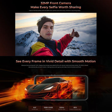 Oukitel WP55 5G Teléfono Robusto 12GB+256GB 108MP Cámara