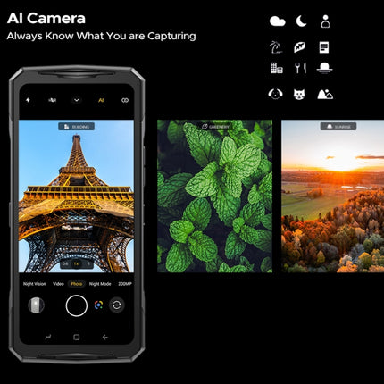 DOOGEE V40 Pro Smartphone 16GB+512GB 6.78in Android 14 5G Resistente