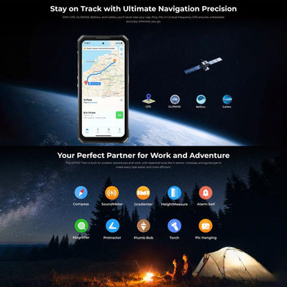 Oukitel WP100 TITAN Teléfono Rugged 5G 16GB+512GB Batería 33000mAh Cámara 200MP