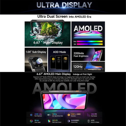 Ulefone Armor 28 Pro Teléfono 16GB+512GB Noche Visión 5G by Ulefone