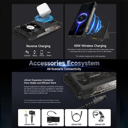 Ulefone Armor 28 Pro Teléfono 16GB+512GB Noche Visión 5G by Ulefone