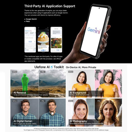 Ulefone Armor 28 Pro Teléfono 16GB+512GB Noche Visión 5G by Ulefone
