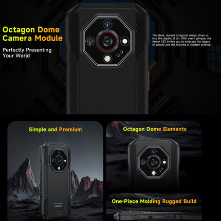 Ulefone Armor X32 Teléfono Resistente 6GB 128GB Visión Nocturna 5.65