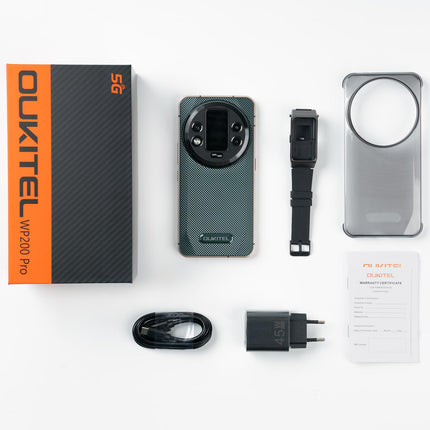 Oukitel WP200 Pro 5G Teléfono Resistente 24GB 1TB Pantalla 6.7