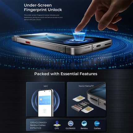 Oukitel WP200 Pro 5G Teléfono Resistente 24GB 1TB Pantalla 6.7
