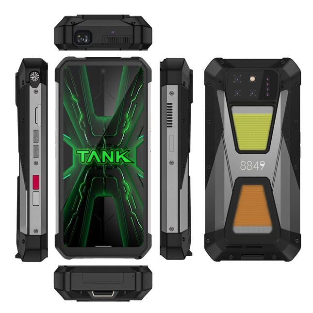Unihertz 8849 Tank 3S Smartphone 12GB+256GB 5G Proyector by Unihertz