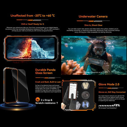 Blackview Oscal Marine 2 Smartphone 4GB+64GB 4G Rugged by Blackview