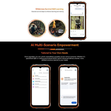 Blackview Oscal Marine 2 Smartphone 8GB+256GB 6.56 Inch Android 15 4G