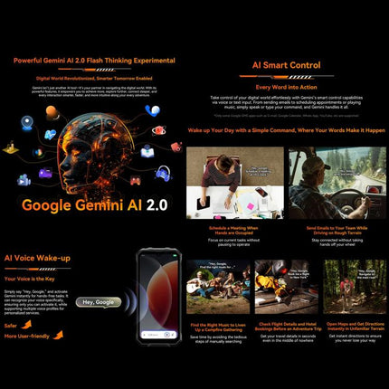 Blackview Oscal Marine 2 Smartphone 8GB+256GB 6.56 Inch Android 15 4G