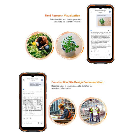 Blackview Oscal Marine 2 Smartphone 8GB+256GB 6.56 Inch Android 15 4G