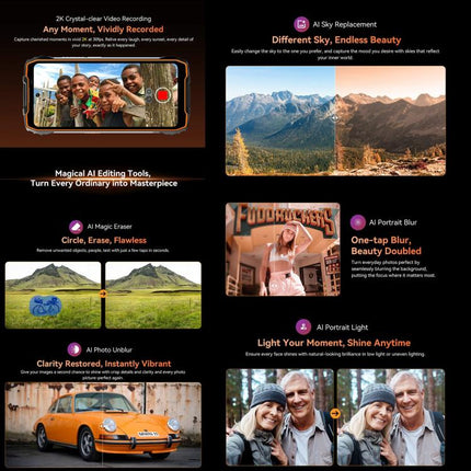 Blackview Oscal Pilot 3 Smartphone 12GB+256GB 5G Night Vision Camera