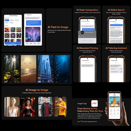 Blackview Oscal Pilot 3 Smartphone 12GB+256GB 5G Night Vision Camera