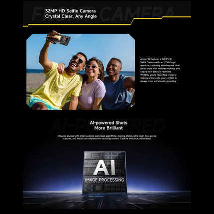 Ulefone Armor 30 Teléfono Rugged 12GB+512GB NightVision 4G by Ulefone