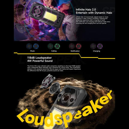 Ulefone Armor 30 Teléfono Rugged 12GB+512GB NightVision 4G by Ulefone