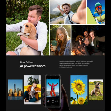 Ulefone Armor 34 Pro Rugged Phone 16GB+512GB Night Vision 5G by Ulefone